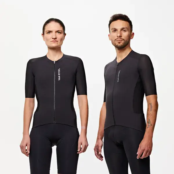 Unisex style ROUBAIX Team replica short-sleeved road cycling suit-pink RCR Competition Series